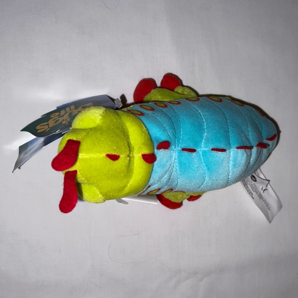 New Disney Bugs Life Heimlich Plush Bean Bag Toy 9 in beanie - Picture 6 of 9
